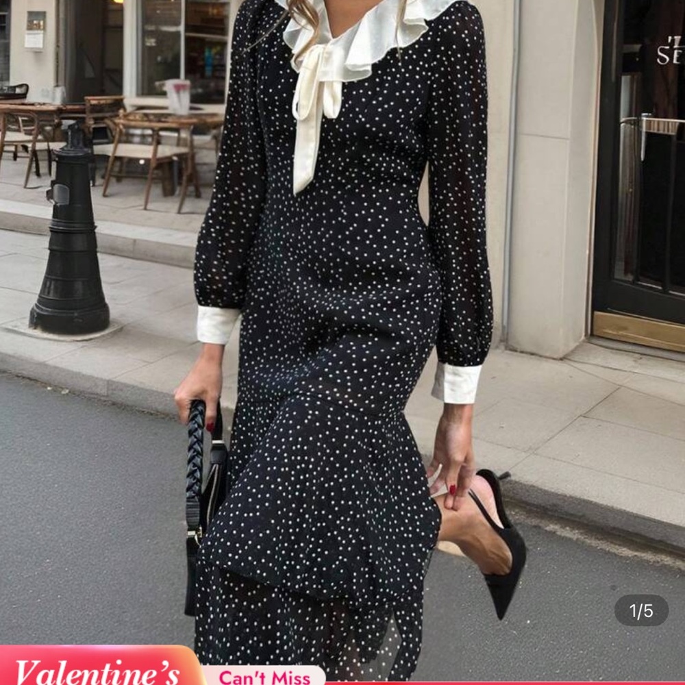Polka dot dress